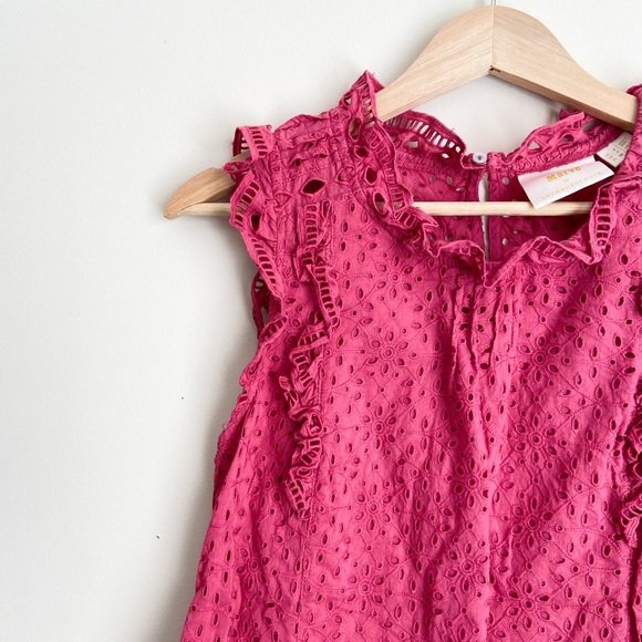 Anthropologie Tilly Eyelet Blouse by Maeve - Picture 7 of 9